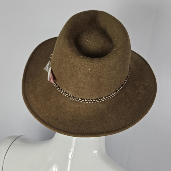 Wool fedora with feather size small - Picture 5 of 16